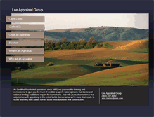 Tablet Screenshot of leeappraisal.com